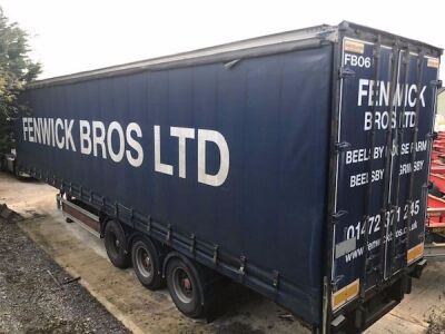 2006 Montracon Triaxle Curtainside Trailer