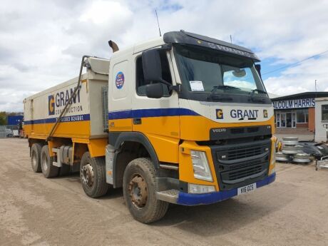 2016 Volvo FM420 8x4 Alloy Body Aggregate Spec Tipper