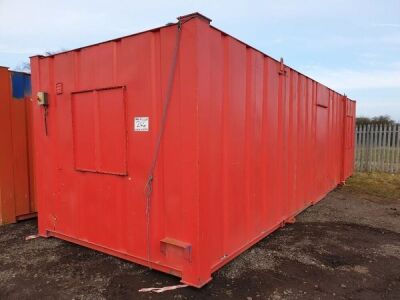 32' Anti Vandal Site Office c/w Drying Rooms & Sink Unit - 2