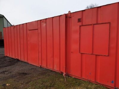 32' Anti Vandal Site Office c/w Drying Rooms & Sink Unit - 3