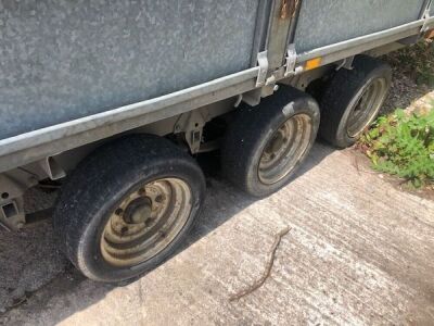 Ifor Williams LM166E3 Triaxle Drawbar Dropside Flat - 6