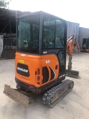 2016 Doosan DX19 Mini Digger  - 2