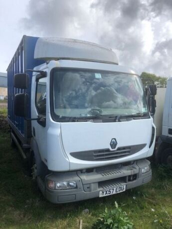 2007 Renault Midlum 160 4x2 Livestock Rigid 