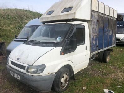 2001 Ford Transit Livestock Body