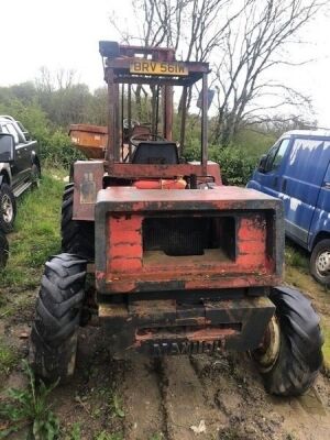 1979 Braud & Faucheux LB25M All Terrain Forklift  - 4