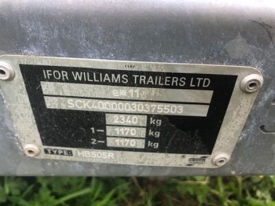 Ifor Williams HB505R Tandem Axle Horsebox - 3