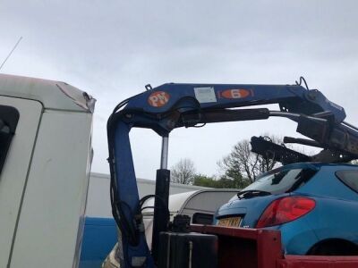 2007 DAF LF45 160 4x2 Crane Dropside  Flat  - 4