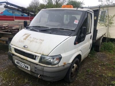 2004 Ford Transit 125 T350 Dropside Tipper