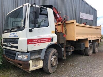 2006 DAF CF 75 310 6x4 Grabloader