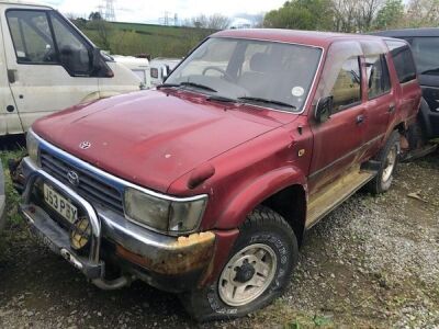 1992 Toyota Hilux Surf SSR-X 5DR Car