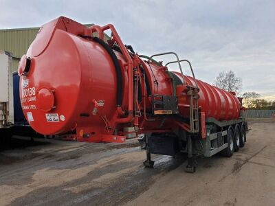 2000 Clayton Whale Body 25000Ltr Stainless Steel Tanker