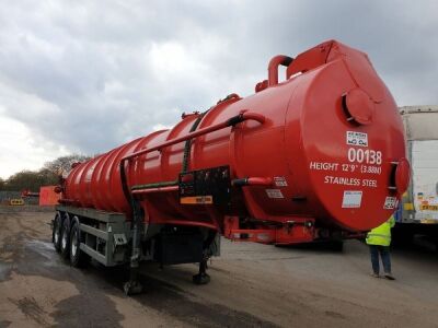 2000 Clayton Whale Body 25000Ltr Stainless Steel Tanker - 2