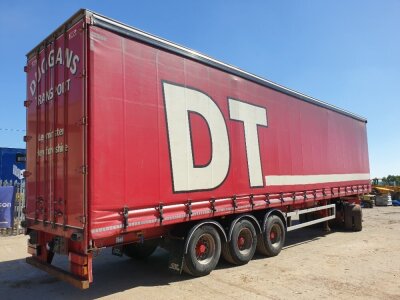 2012 SDC Triaxle Curtainside Trailer, - 21