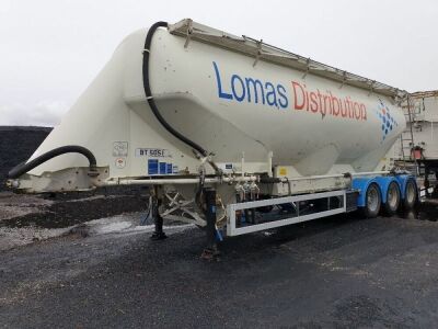 2007 Feldbinder Triaxle 50m³ 3 Pot Tanker Trailer - 2