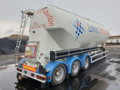 2007 Feldbinder Triaxle 50m³ 3 Pot Tanker Trailer - 4