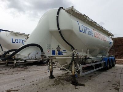 2008 Feldbinder 50m³ 3 Pot Belly Triaxle Tanker Trailer - 19