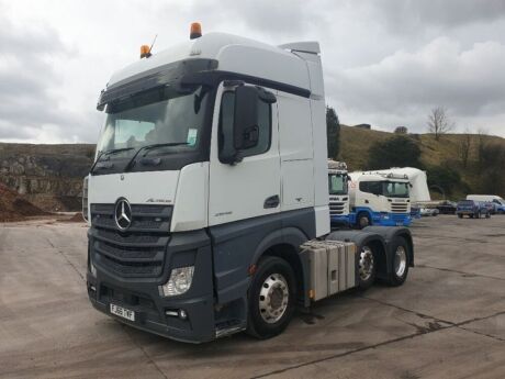 2016 MERCEDES Actros 2548 6x2 Midlift Tractor Unit