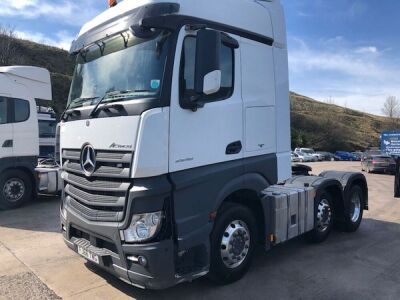 2016 MERCEDES Actros 2548 6x2 Midlift Tractor Unit