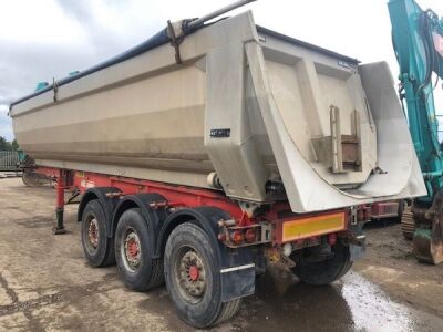 2006 Kelberg Triaxle Alloy Bath-Tub Tipping Trailer - 4