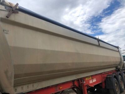 2006 Kelberg Triaxle Alloy Bath-Tub Tipping Trailer - 11