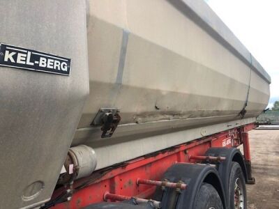 2006 Kelberg Triaxle Alloy Bath-Tub Tipping Trailer - 21