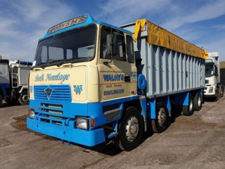 1990 FODEN 4300 8x4 Alloy Body Tipper