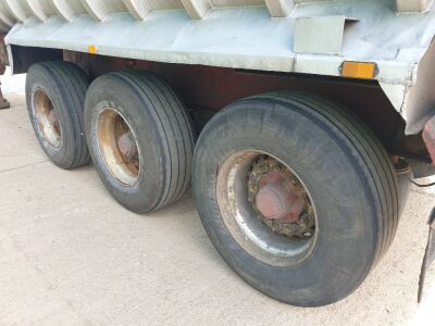 2001 General Trailers Triaxle Alloy Body Tipping Trailer - 5