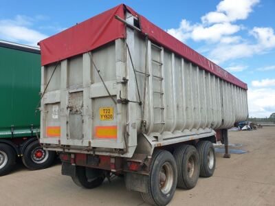 2001 General Trailers Triaxle Alloy Body Tipping Trailer - 8