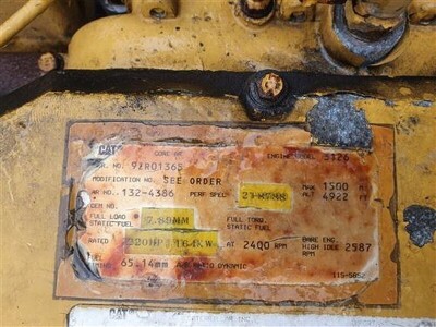 Caterpillar 3126 6 Cylinder Diesel Engine 220 HP - 3