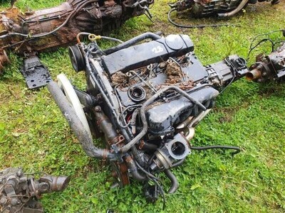 Ford 4 Cylinder Diesel Engine & Gearbox - 4