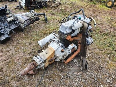 Mercedes 4 Cylinder Diesel Engine & Gearbox - 2