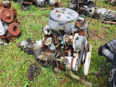 Ford 4 Cylinder Diesel Engine & Gearbox - 4