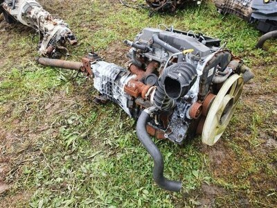 Ford 4 Cylinder Diesel Engine & Gearbox - 4