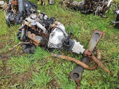 Ford 4 CYL Diesel Engine & Gearbox