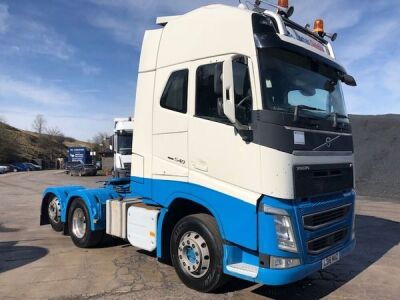 2016 VOLVO FH540 Globetrotter XL 6x2 Tag Axle Tractor Unit - 2
