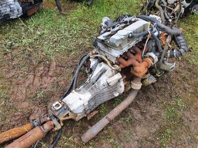 Ford 4 Cylinder Diesel Engine & Gearbox - 3