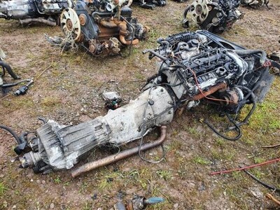 Mercedes 4 Cylinder Diesel Engine & Gearbox - 3