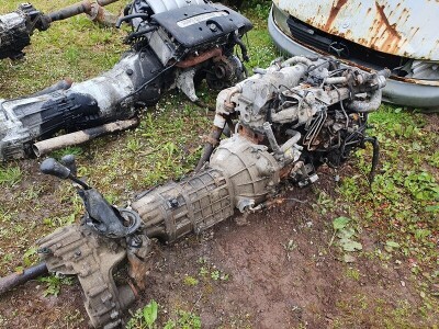 Mazda 4 Cylinder Diesel Engine & Gearbox - 4
