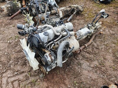 Mazda 4 Cylinder Diesel Engine & Gearbox - 2