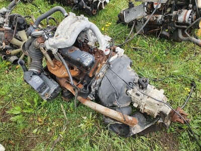 Ford 4 Cylinder Diesel Engine & Gearbox - 4