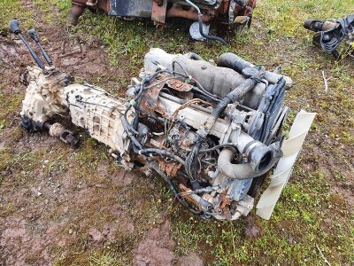 Mazda 4 Cylinder Diesel Engine & Gearbox - 4