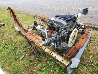 Ford 4 Cylinder Diesel Engine & Gearbox - 6