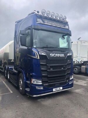 2020 Scania V8 S650 Topline Anniversary Special Edition 6x2 Rear Lift Tractor Unit