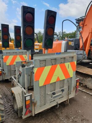 Single Axle Drawbar Traffic Light Trailer - 2