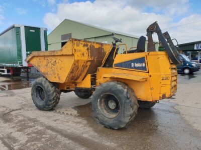 2009 Thwaites 9 Tonne Straight Tip Dumper - 2