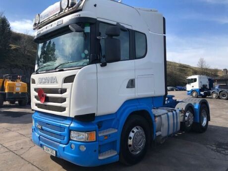 2014 SCANIA R490 Highline 6x2 Midlift Tractor Unit