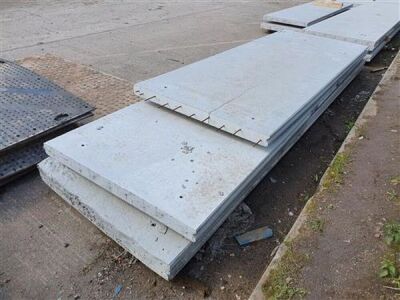 3x Concrete Panels - 3