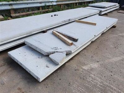 2x Concrete Panels