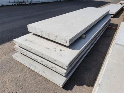 4x Concrete Panels - 4