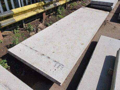 2x Concrete Panels